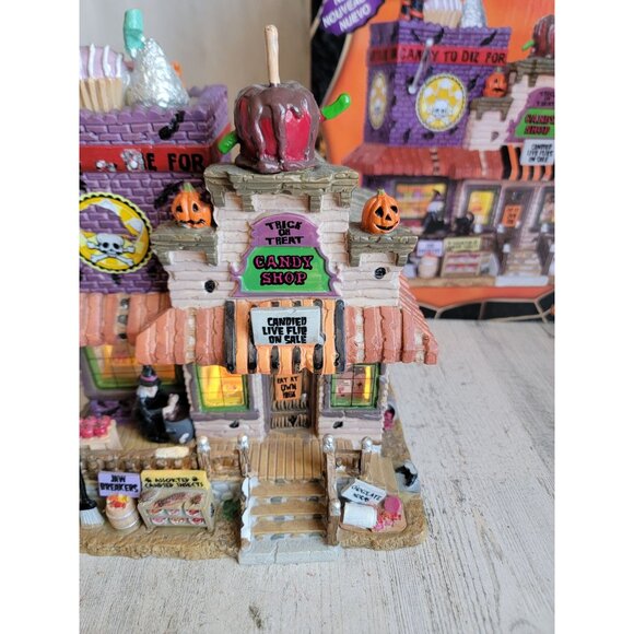 Lemax AS IS trick or treat candy shop Halloween village accessory - Picture 6 of 16